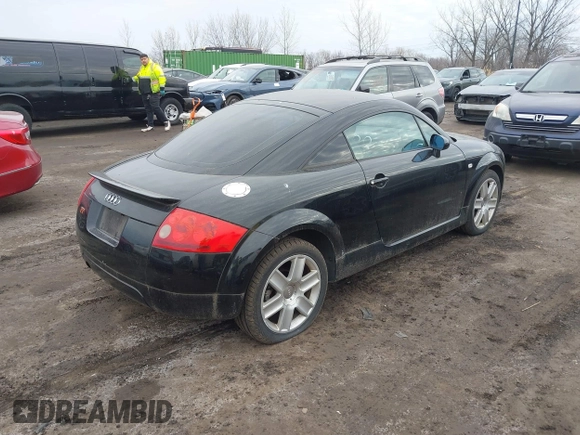 2003 Audi TT with VIN TRUSC28N031013220, listed as a IAAI auction lot 41701292 with 143,020 mi miles and . Bid and sale history available at DreamBid. Image 4.