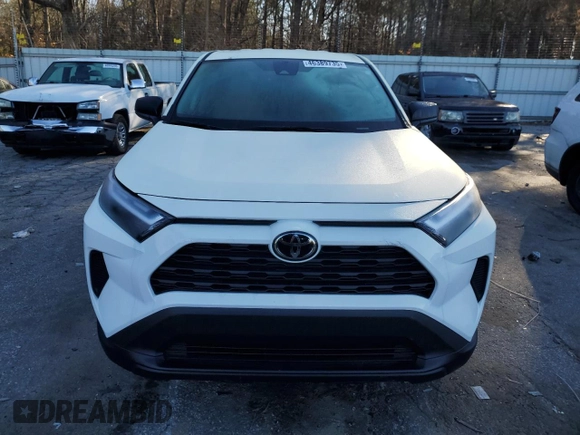 2024 Toyota RAV4 LE with VIN 2T3H1RFV8RC285919, listed as a Copart auction lot 46389735 with 5,828 mi miles and Salvage Title. Bid and sale history available at carsss.com. Image 5.