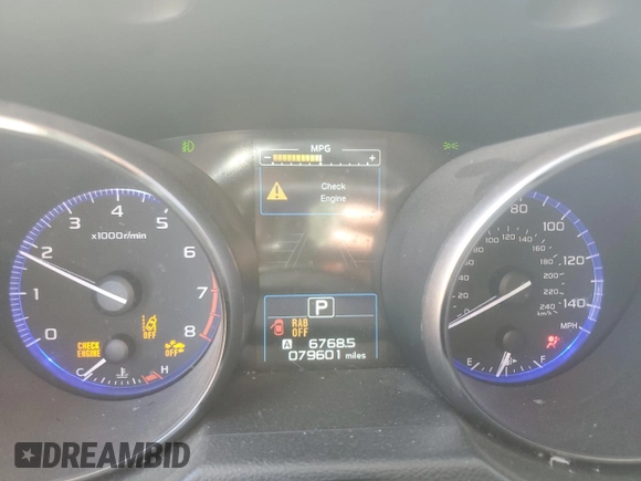 2019 Subaru Outback Touring z VIN 4S4BSATCXK3343961, wystawiony jako Copart lot #56725725 z przebiegiem 79 601 mil mil oraz Szkoda całkowita • Salvage title. Historia ofert i sprzedaży dostępna na DreamBid. Obrazek 9.