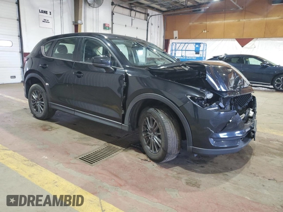 2019 Mazda CX-5 Sport with VIN JM3KFBBM6K0577791, listed as a Copart auction lot 49677375 with 71,394 mi miles and Salvage Title. Bid and sale history available at DreamBid. Image 4.