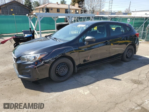 2018 Subaru Impreza z VIN 4S3GTAA61J3720731, wystawiony jako Copart lot #52864575 z przebiegiem 74 634 mil mil oraz Szkoda całkowita • Salvage title. Historia ofert i sprzedaży dostępna na DreamBid. Obrazek 1.