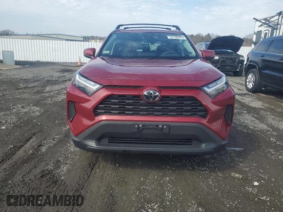 2024 Toyota RAV4 XLE with VIN 2T3P1RFVXRW466952, listed as a Copart auction lot 53199425 with 9,429 mi miles and Salvage Title. Bid and sale history available at carsss.com. Image 5.