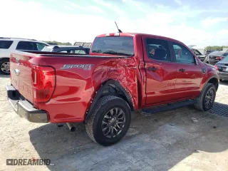 2021 Ford Ranger XL with VIN 1FTER4FH7MLD15155, listed as a Copart auction lot 52147895 with 66,526 mi miles and Salvage Title. Bid and sale history available at carsss.com. Image 3.