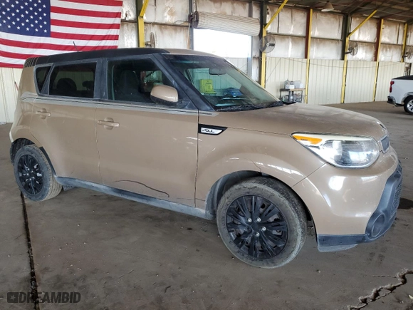 2015 Kia Soul with VIN KNDJN2A23F7185209, listed as a Copart auction lot 48227715 with 79,328 mi miles and Salvage Title. Bid and sale history available at carsss.com. Image 4.