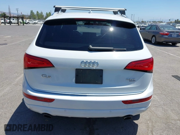2015 Audi Q5 Premium Plus with VIN WA1LFAFP8FA016210, listed as a IAAI auction lot 42354386 with 90,945 mi miles and . Bid and sale history available at DreamBid. Image 16.
