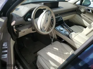 2023 Genesis GV80 with VIN KMUHCESC3PU131311, listed as a Copart auction lot 73846964 with 0 mi miles and Non Repairable. Bid and sale history available at carsss.com. Image 8.