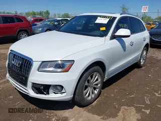 2015 Audi Q5 Premium Plus with VIN WA1LFAFP7FA063194, listed as a IAAI auction lot 41917897 with 125,625 mi miles and . Bid and sale history available at DreamBid. Image 17.