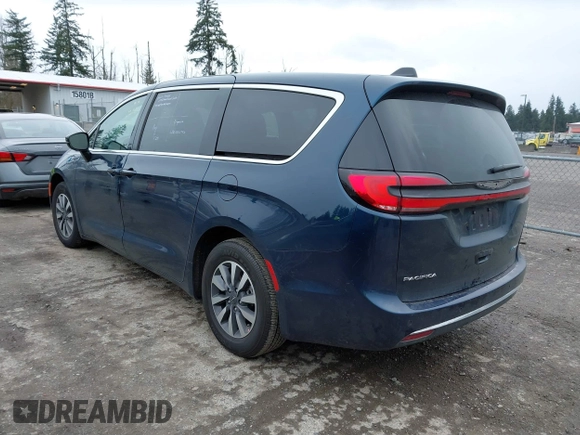 2024 Chrysler Pacifica Hybrid Select z VIN 2C4RC1S73RR188434, wystawiony jako IAAI lot #41857086 z przebiegiem 19 244 mil mil oraz . Historia ofert i sprzedaży dostępna na DreamBid. Obrazek 3.