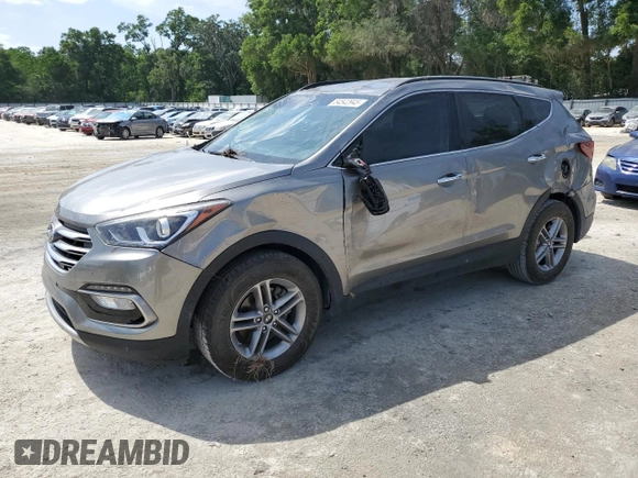 2018 Hyundai Santa Fe 2.4L with VIN 5NMZU3LB0JH064275, listed as a Copart auction lot 54542945 with 102,529 mi miles and Salvage title. Bid and sale history available at DreamBid. Image 1.