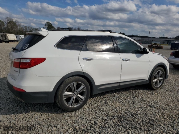 2013 Hyundai Santa Fe Limited with VIN KM8SR4HF4DU033706, listed as a Copart auction lot 45196185 with 92,100 mi miles and Salvage Title. Bid and sale history available at carsss.com. Image 3.