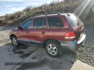 2005 Hyundai Santa Fe GLS with VIN KM8SC73DX5U940101, listed as a Copart auction lot 46112455 with 157,812 mi miles and Salvage Title. Bid and sale history available at carsss.com. Image 2.
