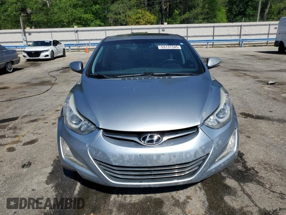 2016 Hyundai Elantra SE with VIN 5NPDH4AE5GH661936, listed as a Copart auction lot 53137545 with 141,379 mi miles and Salvage title. Bid and sale history available at DreamBid. Image 5.