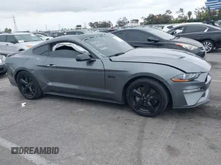 2021 Ford Mustang GT with VIN 1FA6P8CF8M5137349, listed as a IAAI auction lot 41896001 with Not Provided miles. Bid and sale history available at carsss.com. Image 13.