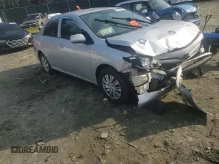 2012 Toyota Corolla L with VIN 2T1BU4EE5CC860463, listed as a Copart auction lot 45097645 with 0 mi miles and Non Repairable. Bid and sale history available at carsss.com. Image 10.