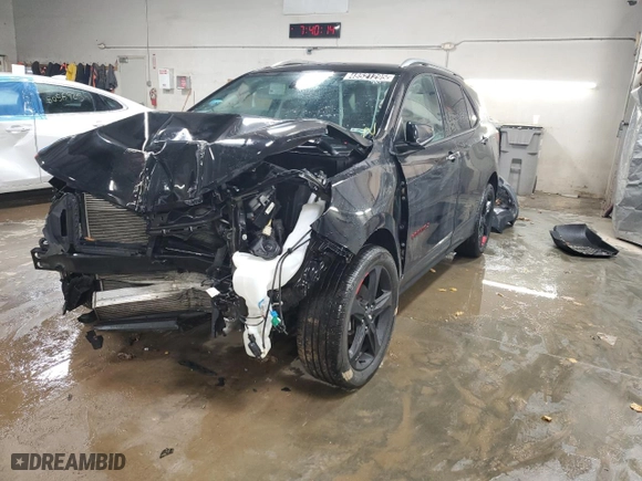 2021 Chevrolet Equinox Premier with VIN 2GNAXNEV0M6148333, listed as a Copart auction lot 48521295 with 57,886 mi miles and Clean Title. Bid and sale history available at carsss.com. Image 1.