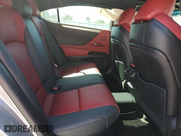 2022 Lexus ES 300h F Sport with VIN 58AGA1C1XNU015664, listed as a Copart auction lot 48647905 with 24,173 mi miles and Salvage title. Bid and sale history available at DreamBid. Image 10.