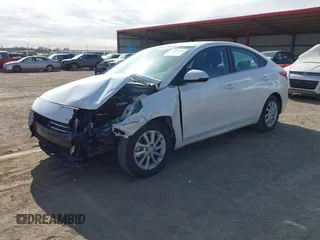 2022 Hyundai Accent SE with VIN 3KPC24A60NE190169, listed as a IAAI auction lot 41521911 with 22,089 mi miles and . Bid and sale history available at carsss.com. Image 2.
