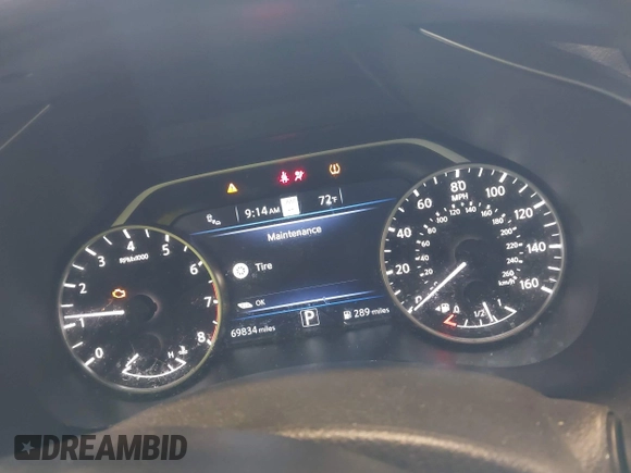 2020 Nissan Murano SL z VIN 5N1AZ2CS1LN142296, wystawiony jako IAAI lot #42222427 z przebiegiem 69 834 mil mil oraz . Historia ofert i sprzedaży dostępna na DreamBid. Obrazek 16.