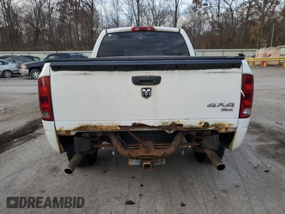 2006 Dodge 1500 SLT with VIN 1D7HU16N16J164298, listed as a Copart auction lot 76703694 with 153,463 mi miles and Salvage Title. Bid and sale history available at DreamBid. Image 6.