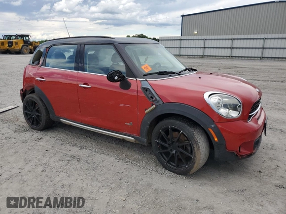 2015 MINI Countryman S with VIN WMWZC5C53FWP43564, listed as a Copart auction lot 57149795 with 155,806 mi miles and Salvage title. Bid and sale history available at DreamBid. Image 4.