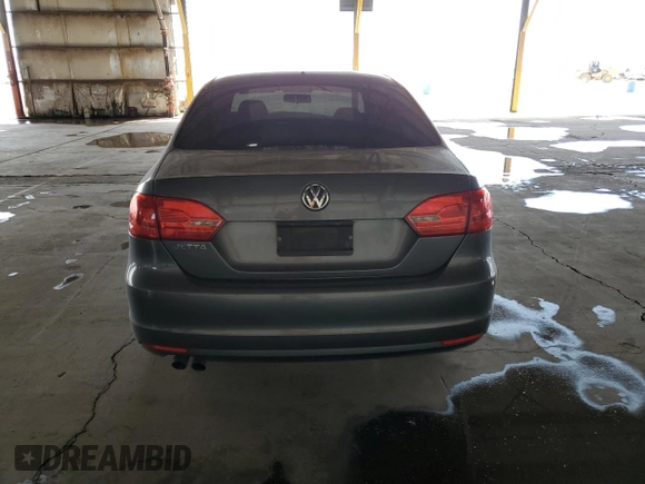 2011 Volkswagen Jetta Sedan S with VIN 3VW1K7AJ4BM028962, listed as a Copart auction lot 53558585 with 165,530 mi miles and Salvage Title. Bid and sale history available at carsss.com. Image 6.