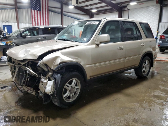 2001 Honda CR-V SE z VIN JHLRD18721S000738, wystawiony jako Copart lot #56387385 z przebiegiem 214 711 mil mil oraz Szkoda całkowita • Salvage title. Historia ofert i sprzedaży dostępna na DreamBid. Obrazek 1.