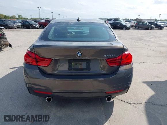 2018 BMW 4 Series 440i with VIN WBA4J5C54JBF07315, listed as a IAAI auction lot 41738540 with 74,577 mi miles and . Bid and sale history available at DreamBid. Image 16.