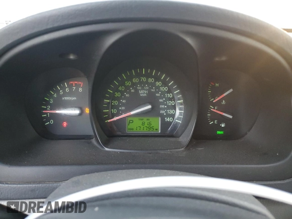 2008 Kia Spectra EX with VIN KNAFE122885583042, listed as a Copart auction lot 83485024 with 171,795 mi miles and Salvage title. Bid and sale history available at DreamBid. Image 9.