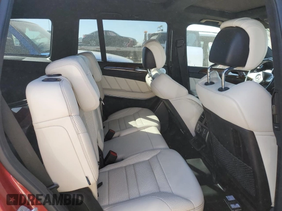 2017 Mercedes-Benz GLS with VIN 4JGDF7FE5HA747039, listed as a Copart auction lot 72268614 with 35,573 mi miles and Salvage Title. Bid and sale history available at carsss.com. Image 11.
