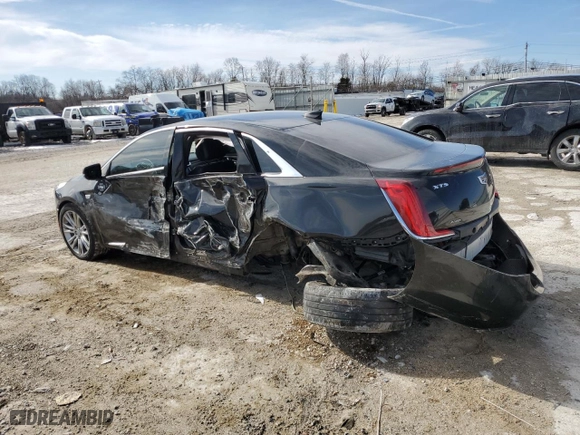 2018 Cadillac XTS Luxury with VIN 2G61N5S37J9158758, listed as a Copart auction lot 46437705 with 0 mi miles and Salvage Title. Bid and sale history available at carsss.com. Image 2.
