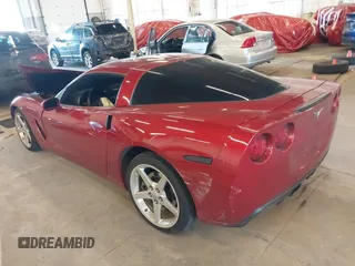 2005 Chevrolet Corvette with VIN 1G1YY24U755114259, listed as a IAAI auction lot 41312843 with 57,254 mi miles. Bid and sale history available at carsss.com. Image 3.