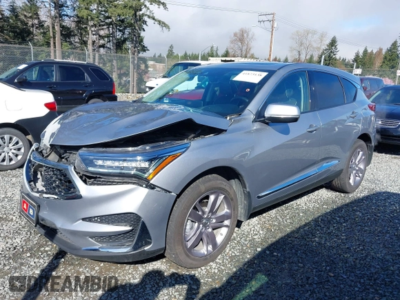 2020 Acura RDX Advance with VIN 5J8TC2H74LL041625, listed as a IAAI auction lot 41873138 with 50,756 mi miles and . Bid and sale history available at DreamBid. Image 17.