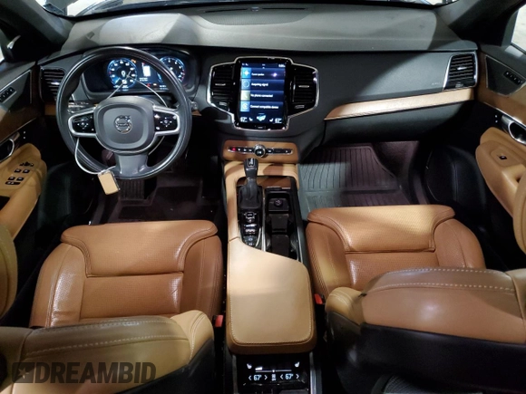 2017 Volvo XC90 Inscription with VIN YV4A22PL6H1167136, listed as a Copart auction lot 57564195 with 98,107 mi miles and Salvage title. Bid and sale history available at DreamBid. Image 8.