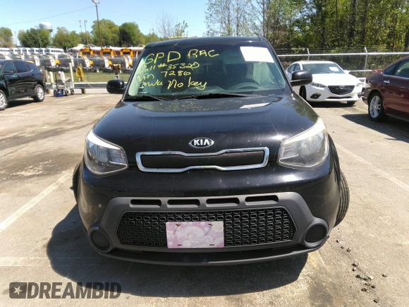 2016 Kia Soul with VIN KNDJN2A23G7357286, listed as a IAAI auction lot 41996883 with 91,008 mi miles. Bid and sale history available at carsss.com. Image 12.