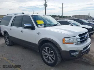2015 Ford Expedition EL XLT with VIN 1FMJK1HT4FEF30224, listed as a IAAI auction lot 41687839 with 139,300 mi miles. Bid and sale history available at carsss.com. Image 1.