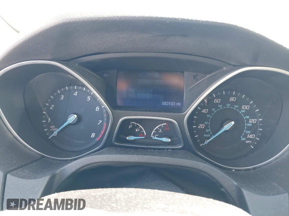 2013 Ford Focus SE with VIN 1FADP3F22DL294728, listed as a IAAI auction lot 42067235 with 83,103 mi miles. Bid and sale history available at carsss.com. Image 7.