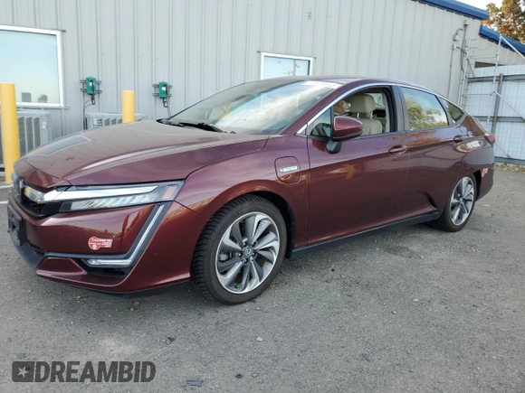 2018 Honda Clarity Plug-In Hybrid with VIN JHMZC5F10JC014717, listed as a Copart auction lot 75118543 with 44,390 mi miles. Bid and sale history available at carsss.com. Image 1.