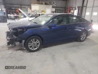 2016 Hyundai Sonata SE with VIN 5NPE24AF0GH340627, listed as a Copart auction lot 62196115 with 156,618 mi miles and Salvage title. Bid and sale history available at DreamBid. Image 1.