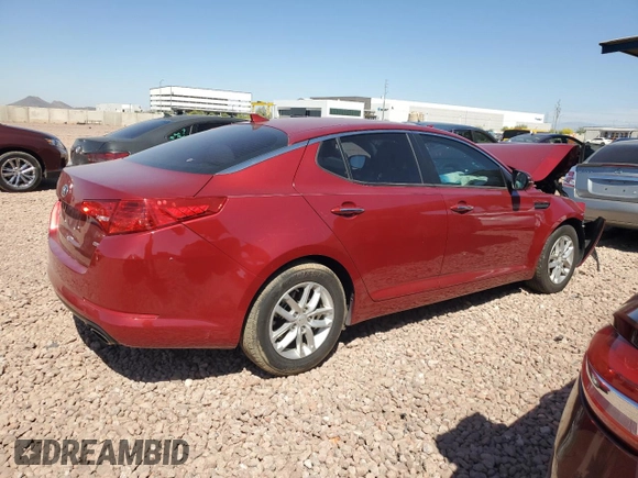 2013 Kia Optima LX with VIN 5XXGM4A71DG203893, listed as a Copart auction lot 52945875 with 85,155 mi miles and Clean Title. Bid and sale history available at carsss.com. Image 3.