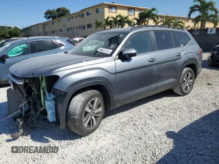 2023 Volkswagen Atlas SE with VIN 1V2DP2CA8PC521178, listed as a Copart auction lot 48472125 with 34,742 mi miles and Salvage title. Bid and sale history available at DreamBid. Image 1.
