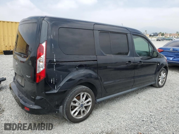 2016 Ford Transit Connect XLT z VIN NM0GE9F74G1272819, wystawiony jako Copart lot #54015425 z przebiegiem 63 364 mil mil oraz Szkoda całkowita • Salvage title. Historia ofert i sprzedaży dostępna na DreamBid. Obrazek 3.
