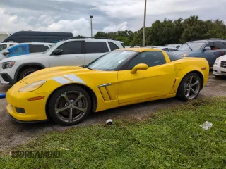 2010 Chevrolet Corvette Z16 Grand Sport 3LT z VIN 1G1YW2DW5A5105867, wystawiony jako Copart lot #74080704 z przebiegiem Nie podano mil oraz Szkoda całkowita • Salvage title. Historia ofert i sprzedaży dostępna na DreamBid. Obrazek 1.