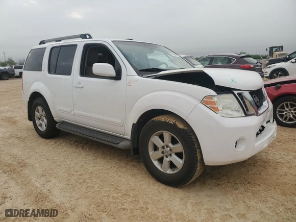 2012 Nissan Pathfinder SV with VIN 5N1AR1NN3CC608646, listed as a Copart auction lot 51245775 with 163,240 mi miles and Salvage Title. Bid and sale history available at carsss.com. Image 4.