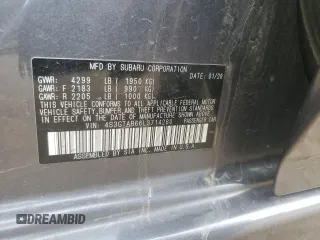 2020 Subaru Impreza z VIN 4S3GTAB66L3714280, wystawiony jako Copart lot #56336175 z przebiegiem 52 929 mil mil oraz Szkoda całkowita • Salvage title. Historia ofert i sprzedaży dostępna na DreamBid. Obrazek 13.