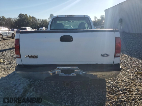 2000 Ford Super Duty F-250 XL with VIN 1FTNF20F1YEE22751, listed as a Copart auction lot 75277264 with 353,884 mi miles and Salvage Title. Bid and sale history available at carsss.com. Image 6.