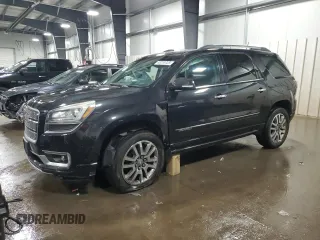 2013 GMC Acadia Denali with VIN 1GKKVTKD4DJ184407, listed as a Copart auction lot 48210725 with 172,653 mi miles and Salvage Title. Bid and sale history available at carsss.com. Image 1.