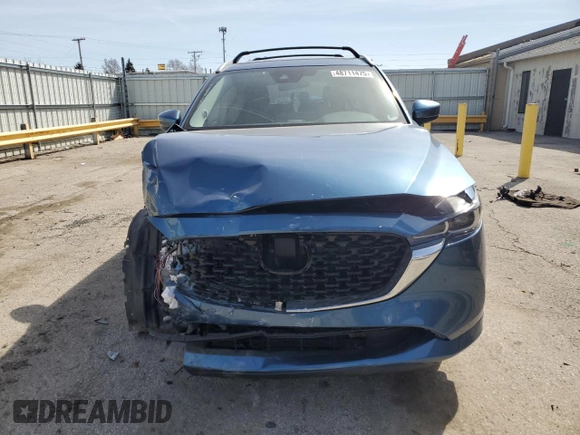 2024 Mazda CX-5 S Select with VIN JM3KFBBL4R0488187, listed as a Copart auction lot 48711475 with 2,489 mi miles and Salvage Title. Bid and sale history available at carsss.com. Image 5.