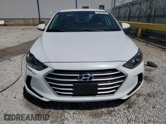 2017 Hyundai Elantra SE with VIN 5NPD74LF4HH136716, listed as a Copart auction lot 53873635 with 103,092 mi miles and Salvage Title. Bid and sale history available at DreamBid. Image 5.