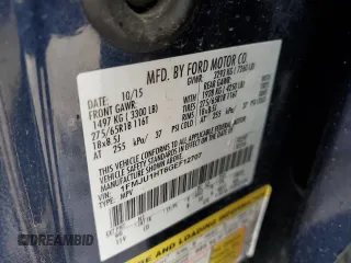 2016 Ford Expedition XLT с VIN 1FMJU1HT6GEF12707, выставлен на аукционе Copart как лот 54427835 с пробегом 163 545 миль миль и Списание • Salvage title. История ставок и продаж доступна на DreamBid. Изображение 13.
