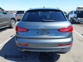 2017 Audi Q3 with VIN WA1FCCFS0HR003509, listed as a IAAI auction lot 42276383 with 44,061 mi miles and . Bid and sale history available at DreamBid. Image 17.